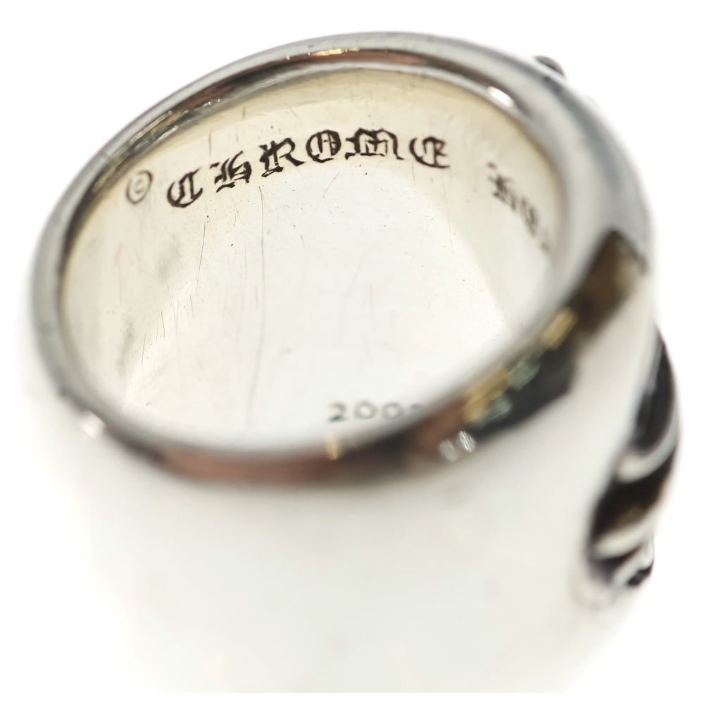 CHROME HEARTS(クロムハーツ) CLASSIC OVAL クラシックオーバルクロス リング シルバー BCA340