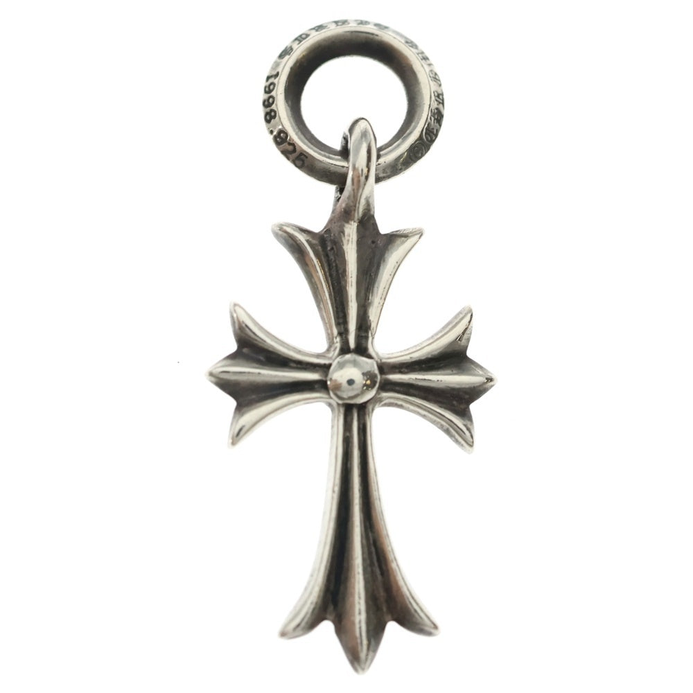 CHROME HEARTS(クロムハーツ) TINY CH CROSS タイニーCHクロス チャーム ネックレストップ シルバー BCA382