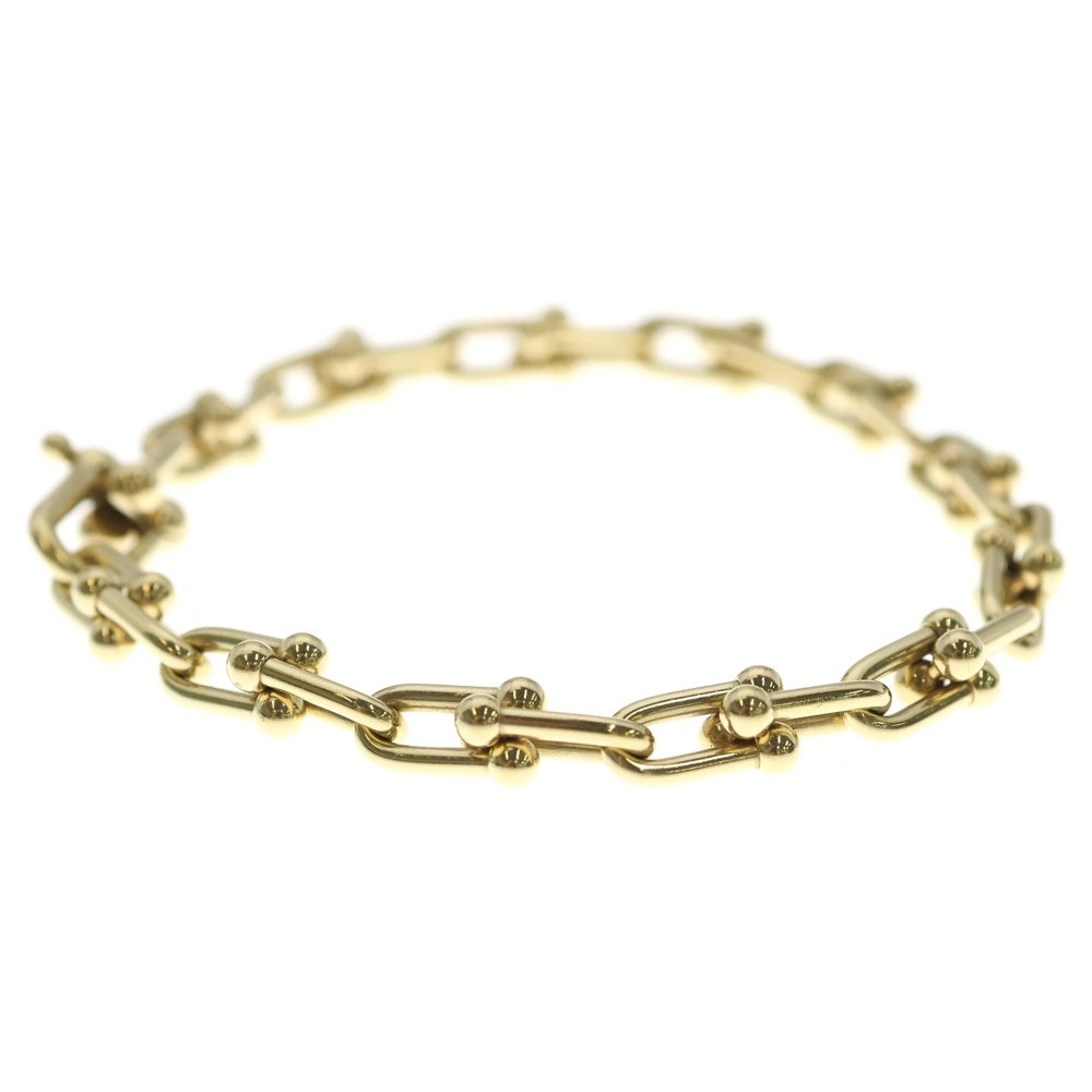 TIFFANY & Co.(ティファニー) K18YG Hard Wear Small Link Bracelet ハードウェアスモールリンクブレスレット イエローゴールド レディース
