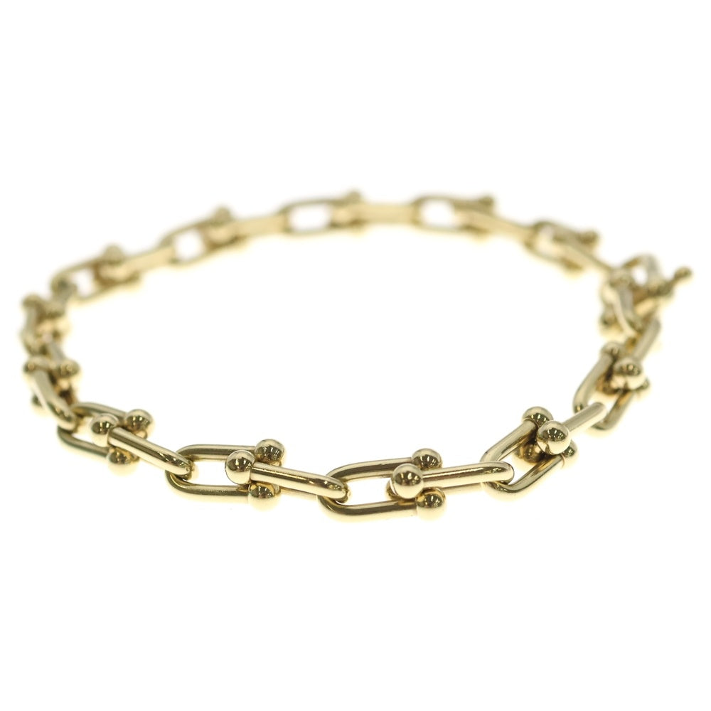 TIFFANY & Co.(ティファニー) K18YG Hard Wear Small Link Bracelet ハードウェアスモールリンクブレスレット イエローゴールド レディース