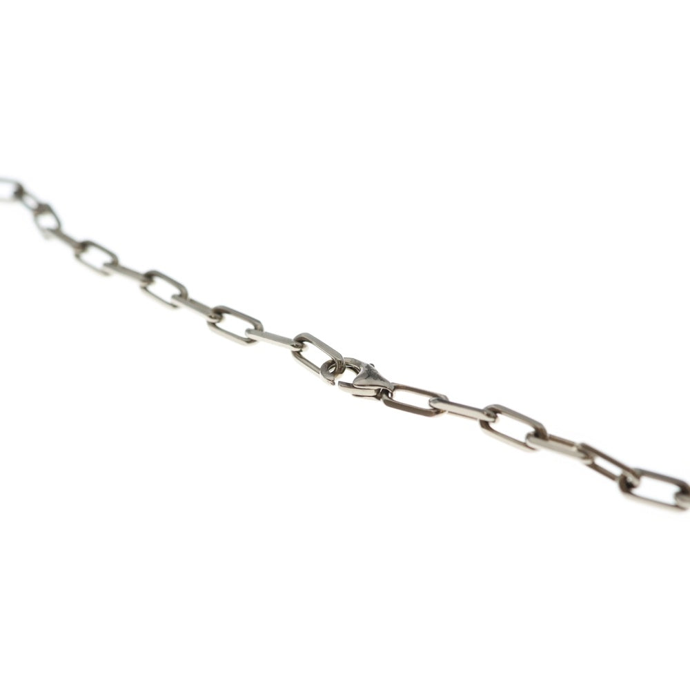 Cartier(カルティエ) K18WG Santos de Cartier Necklace CRB7224583 サントス ドゥ カルティエ ホワイトゴールドネックレス ホワイトゴールド レディース