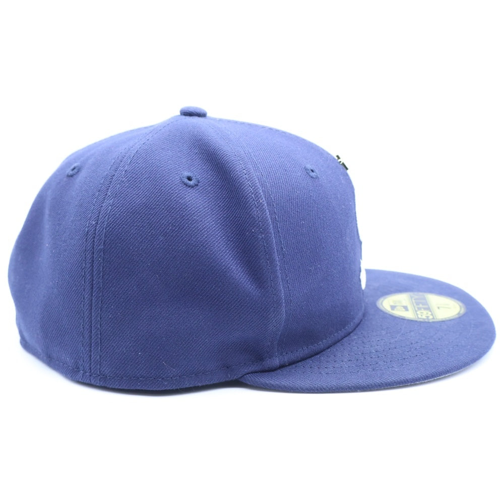 SUPREME(シュプリーム) 24SS ×NEW ERA Gold Cross S Logo ニューエラ ゴールドクロス Sロゴ ベースボールキャップ 帽子 ネイビー