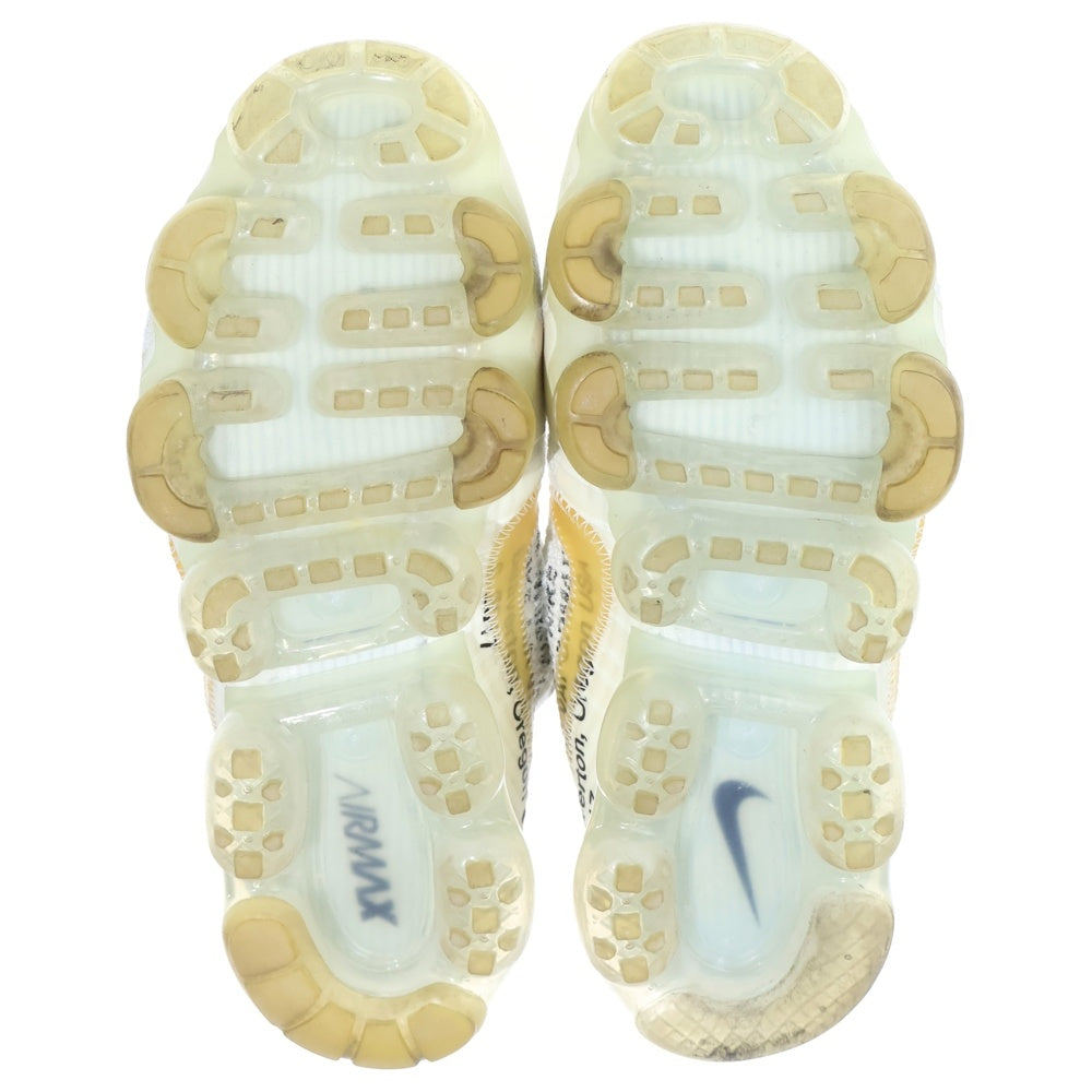 NIKE(ナイキ) ×OFF-WHITE THE 10 AIR VAPORMAX FK AA3831-100 オフホワイト ザテン エアヴェイパーマックス フライニット ローカットスニーカー US8.5/26.5cm ホワイト