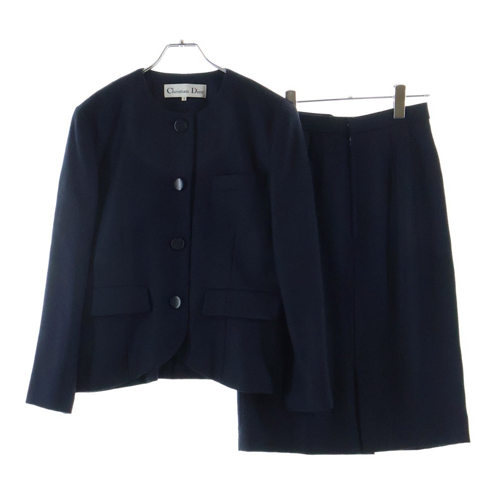 Christian Dior(クリスチャンディオール) セットアップスーツ テーラードジャケット スカート レディース