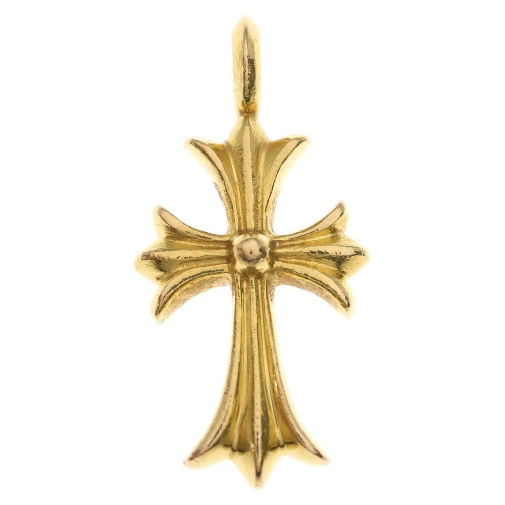 CHROME HEARTS(クロムハーツ) 22K TNY CRSF P/DIA タイニーファットクロス PAVEダイヤ ペンダントトップ ゴールド2300000BCA033