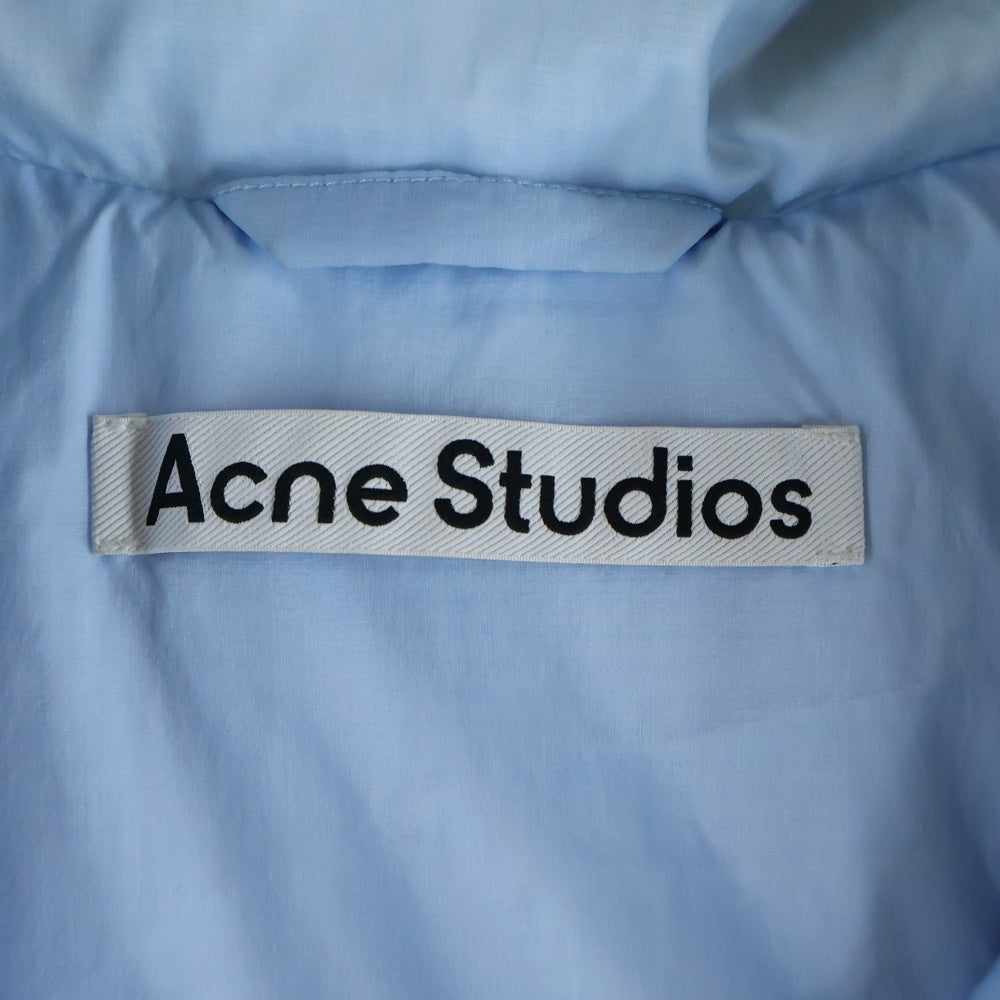 Acne Studios(アクネ ストゥディオズ) OLIMERA PUFFER JACKET FN-WN-OUTW000480 ダウンパフジャケット ライトブルー レディース
