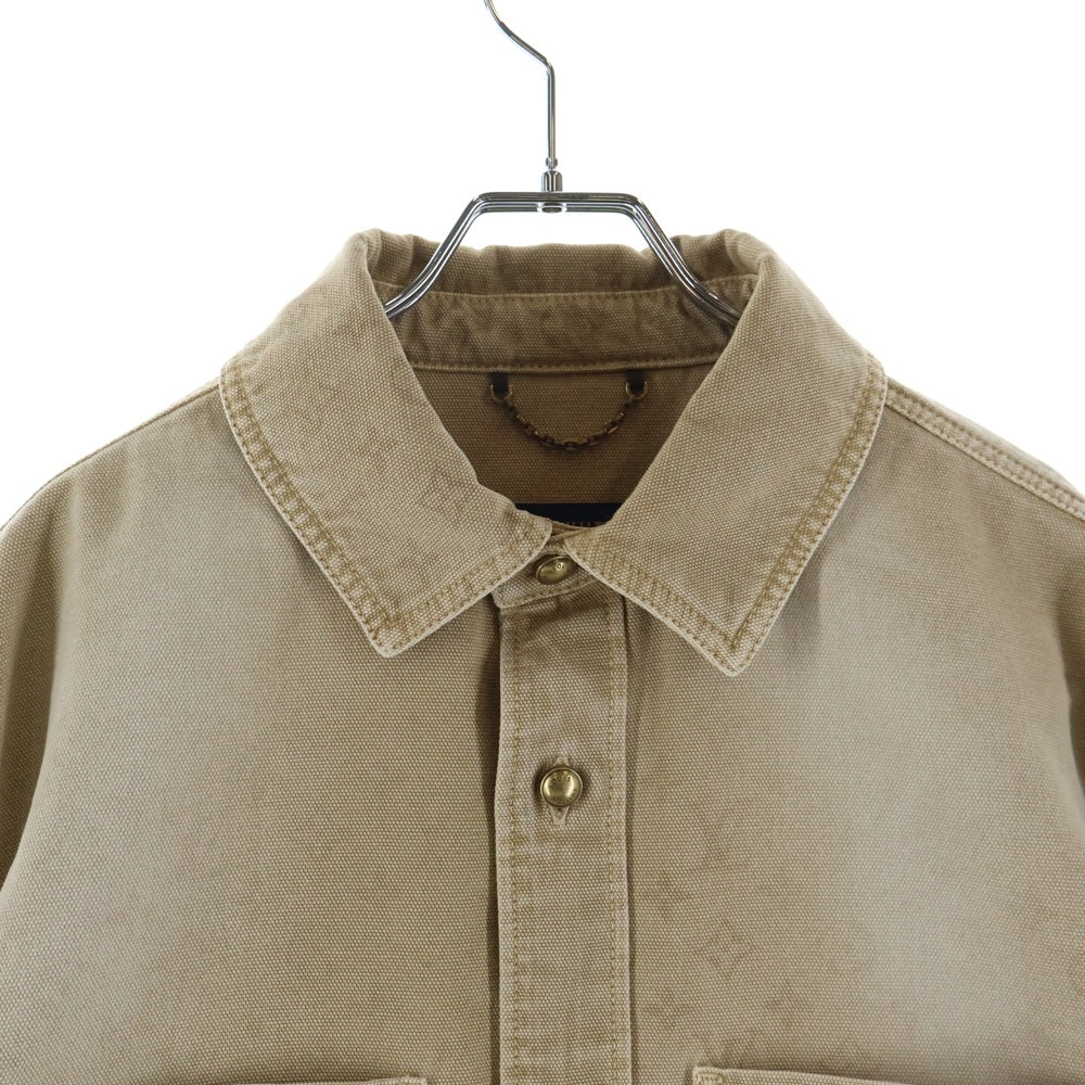 LOUIS VUITTON(ルイヴィトン) 26SS モノグラム総柄ダック ワークジャケット RM261M B71 JUS65W ベージュ