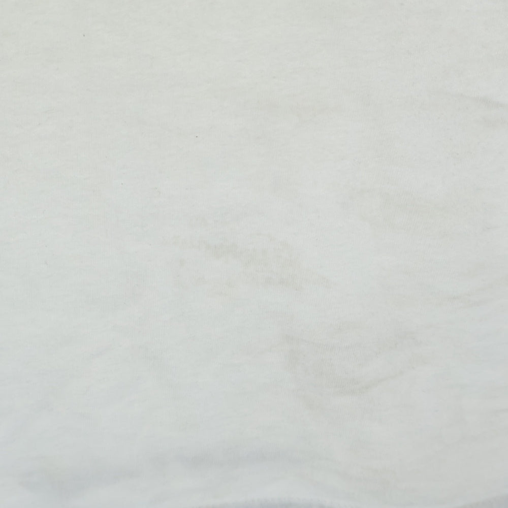 CHROME HEARTS(クロムハーツ) Neck Logo L/S TEE ネックロゴ ロングスリーブカットソー長袖Tシャツ ホワイト