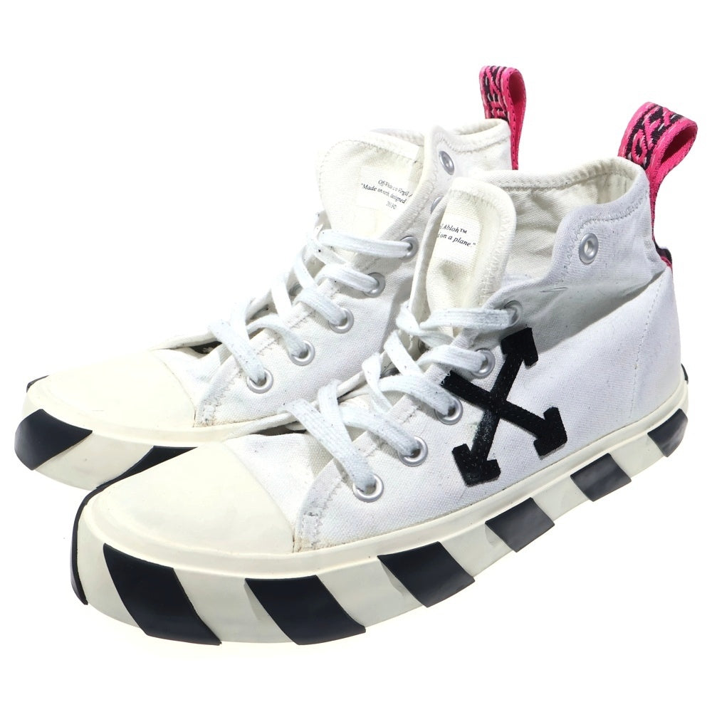 OFF-WHITE(オフホワイト) Vulc High Top ヴァルクハイトップ ハイカットスニーカー ホワイト