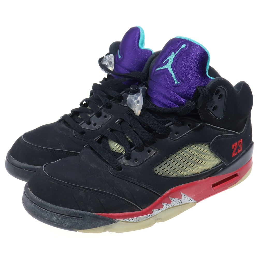 NIKE(ナイキ) Air Jordan 5 Retro Top3 エアジョーダン 5 レトロ トップ3 ハイカットスニーカー CZ1786-001 ブラック