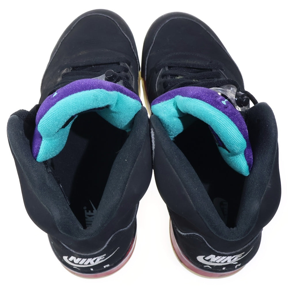 NIKE(ナイキ) Air Jordan 5 Retro Top3 エアジョーダン 5 レトロ トップ3 ハイカットスニーカー CZ1786-001 ブラック
