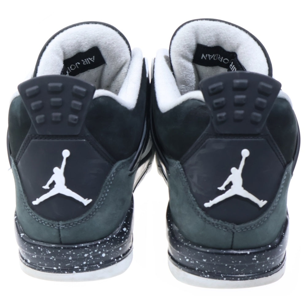 NIKE(ナイキ) Air Jordan 4 Retro Fear エアジョーダン 4 レトロ フィア ハイカットスニーカー FQ8138-002 ブラック/ホワイト