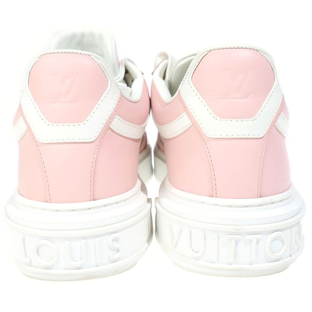 LOUIS VUITTON(ルイヴィトン) Time Out Sneaker 1ABURV タイムアウト モノグラムローカットスニーカー ピンク/ホワイト レディース
