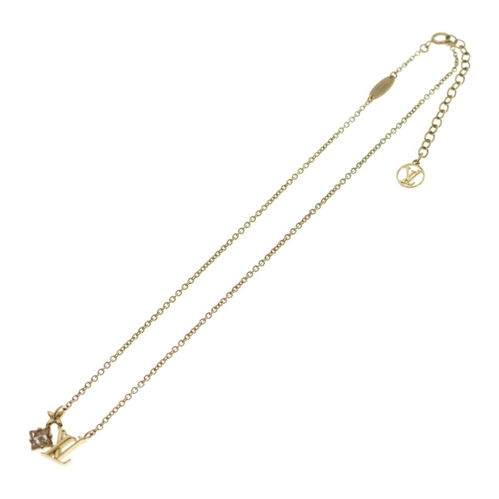 LOUIS VUITTON(ルイヴィトン) コリエ ルルグラム LVロゴネックレス M00783 ゴールド レディース