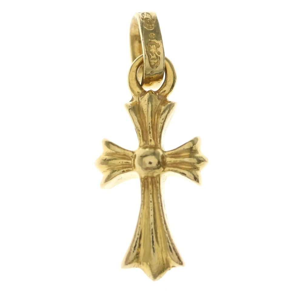CHROME HEARTS(クロムハーツ) 22K CRS BBYFAT ベイビーファットクロス ペンダントトップ ゴールドBCA037