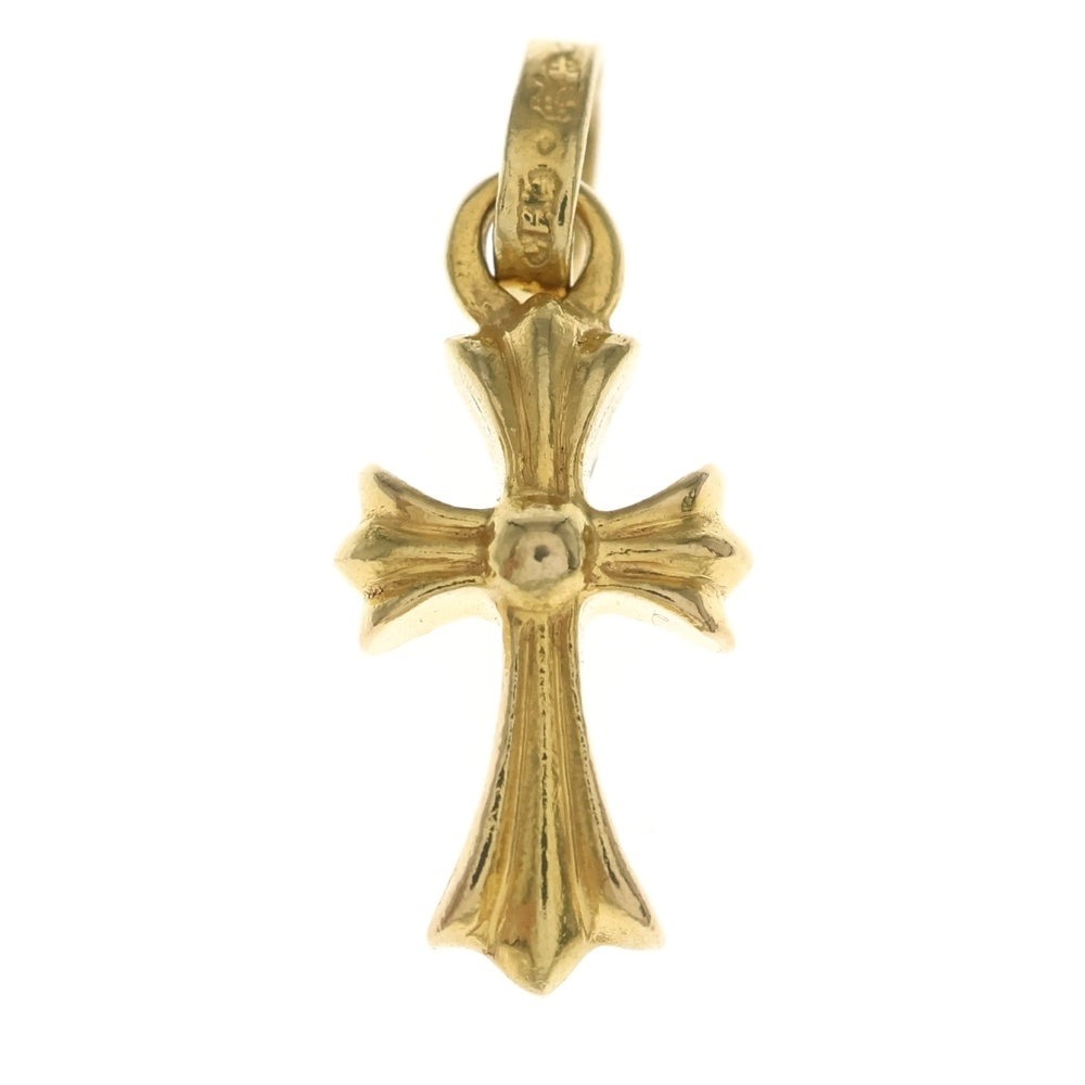 CHROME HEARTS(クロムハーツ) 22K CRS BBYFAT ベイビーファットクロス ペンダントトップ ゴールドBCA037
