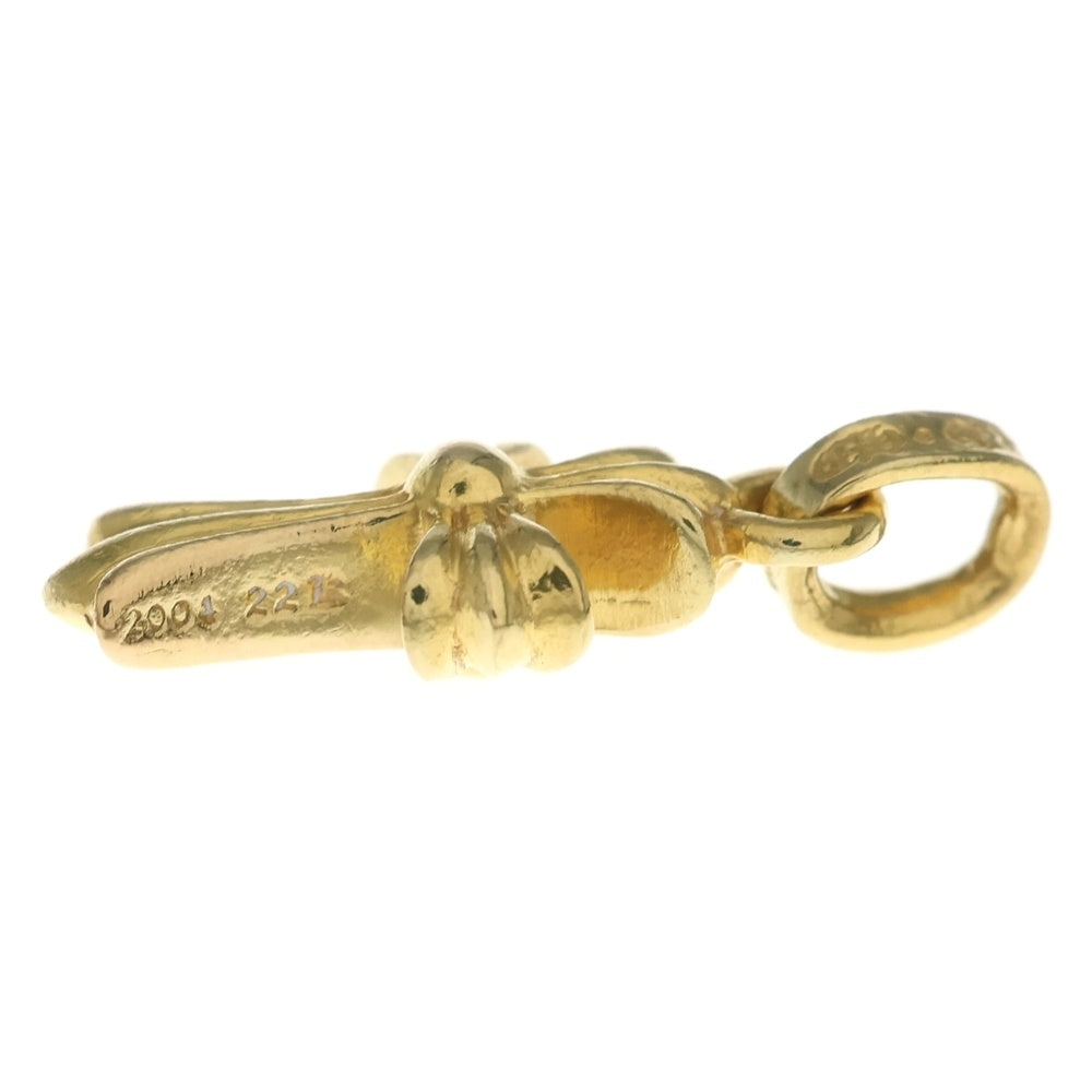 CHROME HEARTS(クロムハーツ) 22K CRS BBYFAT ベイビーファットクロス ペンダントトップ ゴールドBCA037