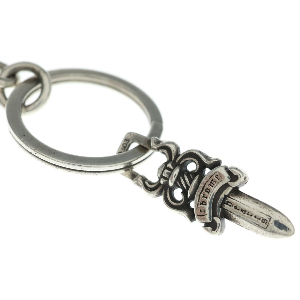 CHROME HEARTS(クロムハーツ) CLIP NO2 BALL 3D #2スターボール キーチェーン シルバー