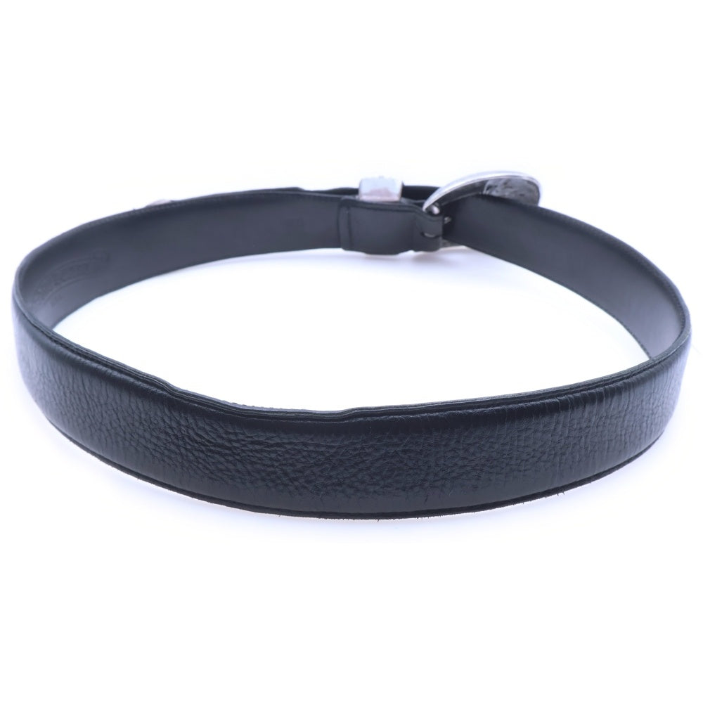CHROME HEARTS(クロムハーツ) BLT CLASSIC 3PC クラシック 3ピース レザーベルト ブラック/シルバー
