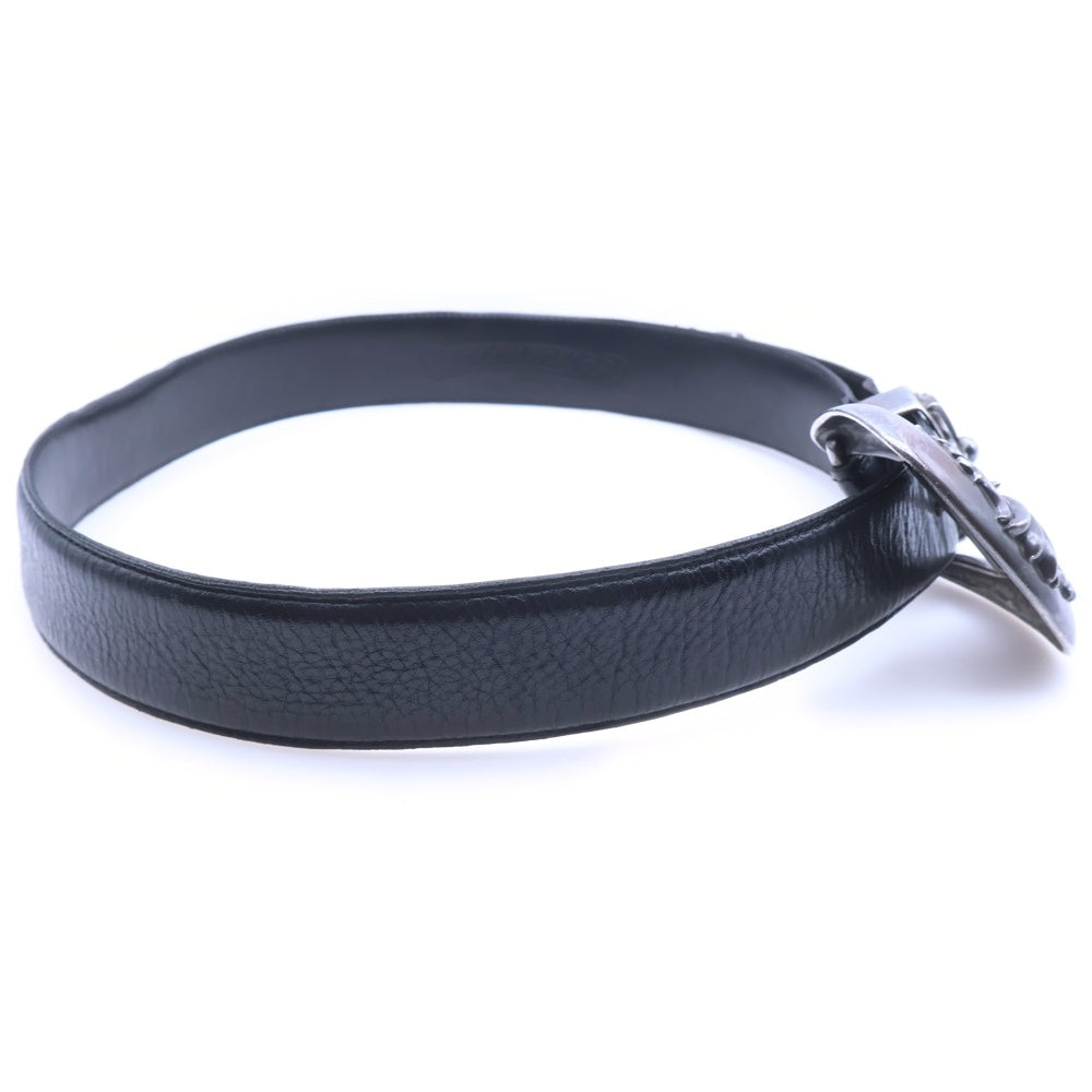 CHROME HEARTS(クロムハーツ) BLT CLASSIC 3PC クラシック 3ピース レザーベルト ブラック/シルバー