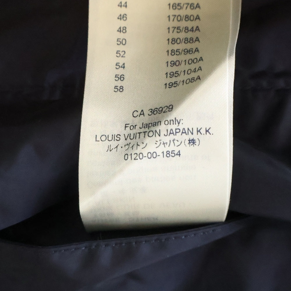 LOUIS VUITTON(ルイヴィトン) 20SS LVSE Nylon Rain Jacket RM201Q NKJ HHB51W ナイロンレインジャケット ネイビー