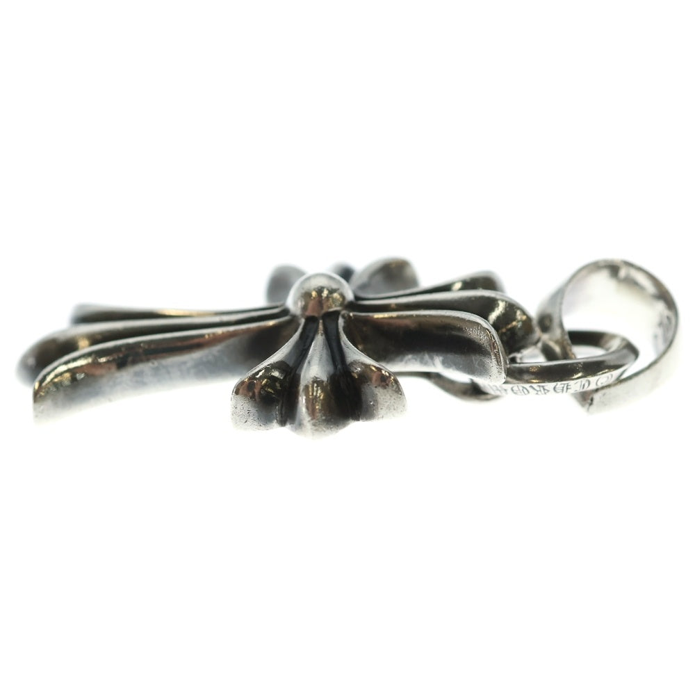 CHROME HEARTS(クロムハーツ) CH CRS SML W/BALE Wベイル スモールCHクロス ペンダントトップ シルバー BCA218