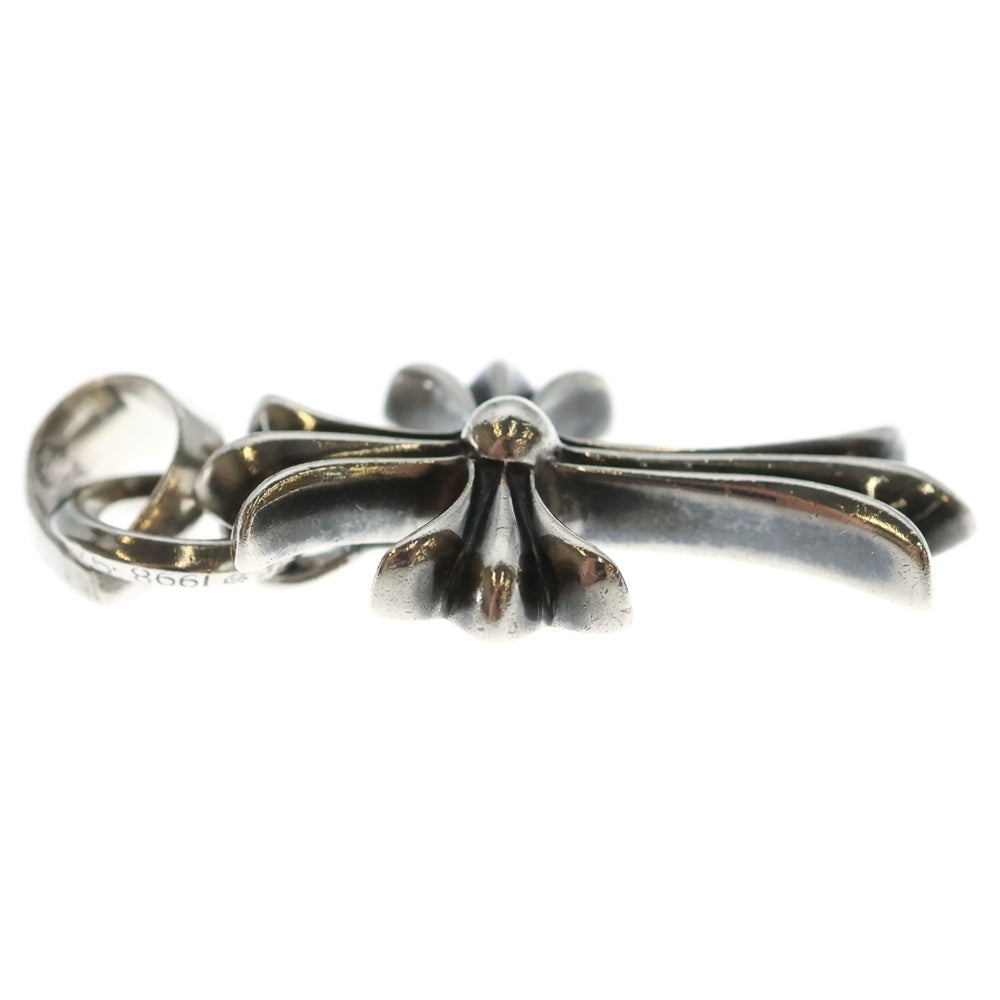 CHROME HEARTS(クロムハーツ) CH CRS SML W/BALE Wベイル スモールCHクロス ペンダントトップ シルバー BCA218