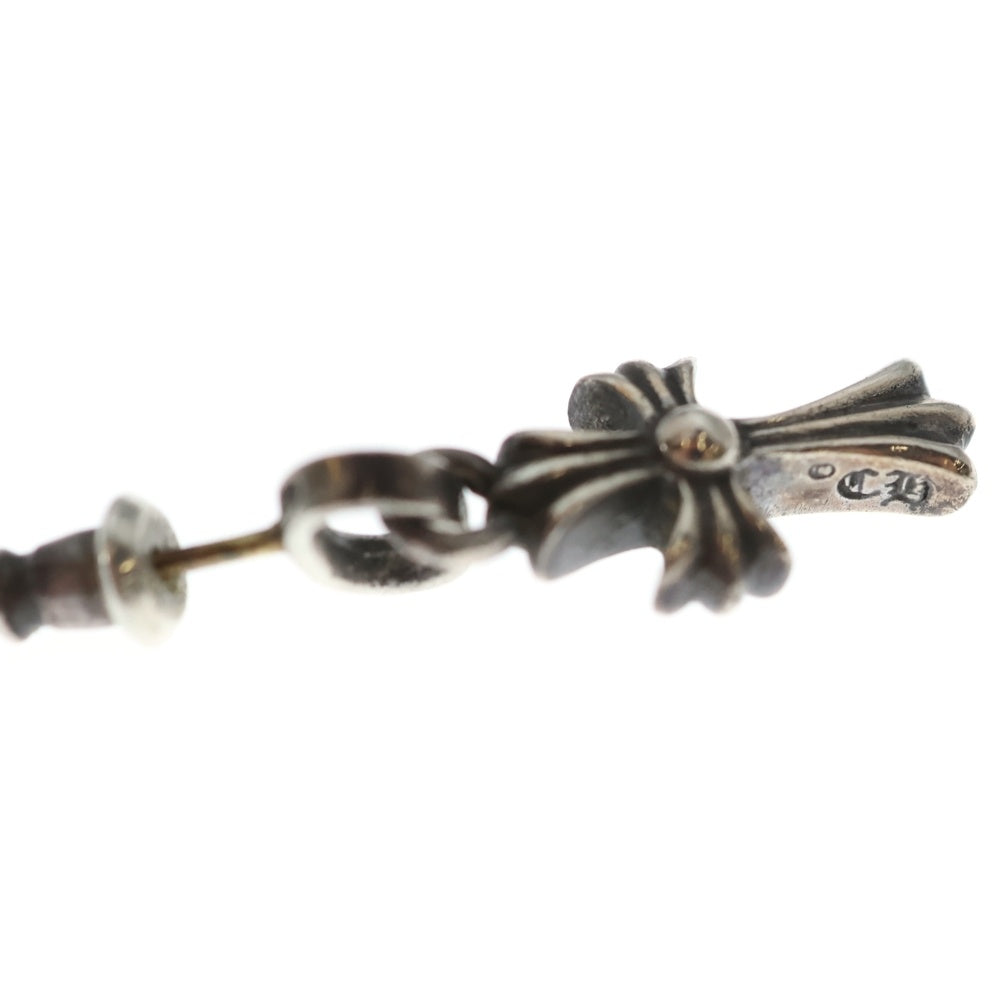 CHROME HEARTS(クロムハーツ) BBY F PPRCHN ベイビーファットクロス ドロップピアス シルバー BCA090