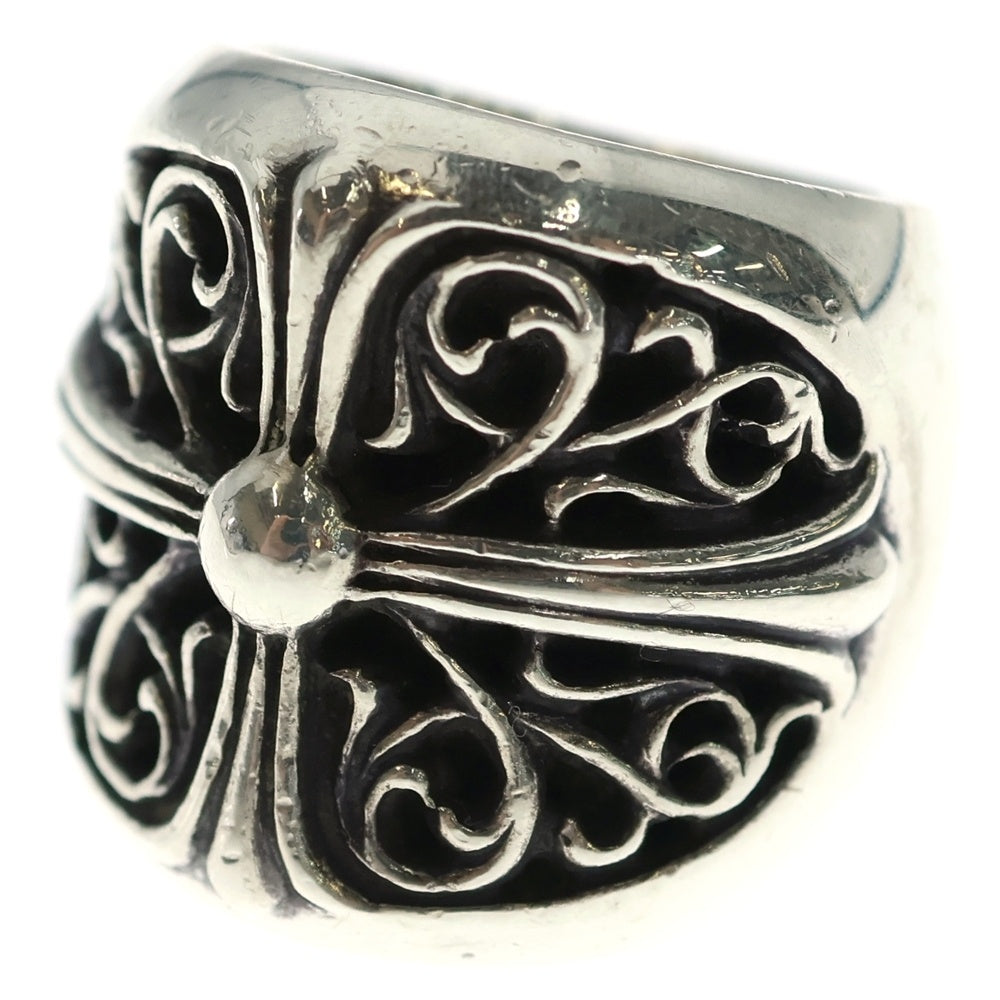 CHROME HEARTS(クロムハーツ) CLASSIC OVAL クラシックオーバルクロス リング シルバー BCA340