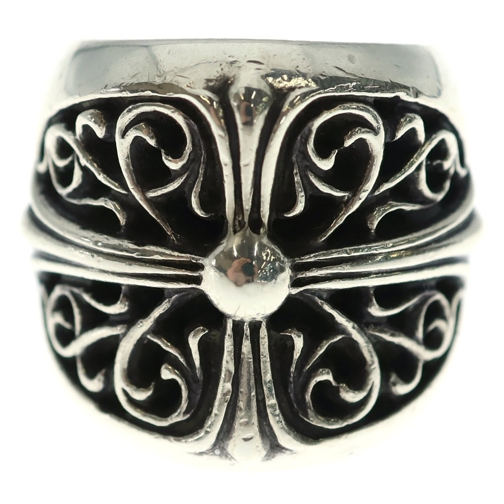 CHROME HEARTS(クロムハーツ) CLASSIC OVAL クラシックオーバルクロス リング シルバー BCA340