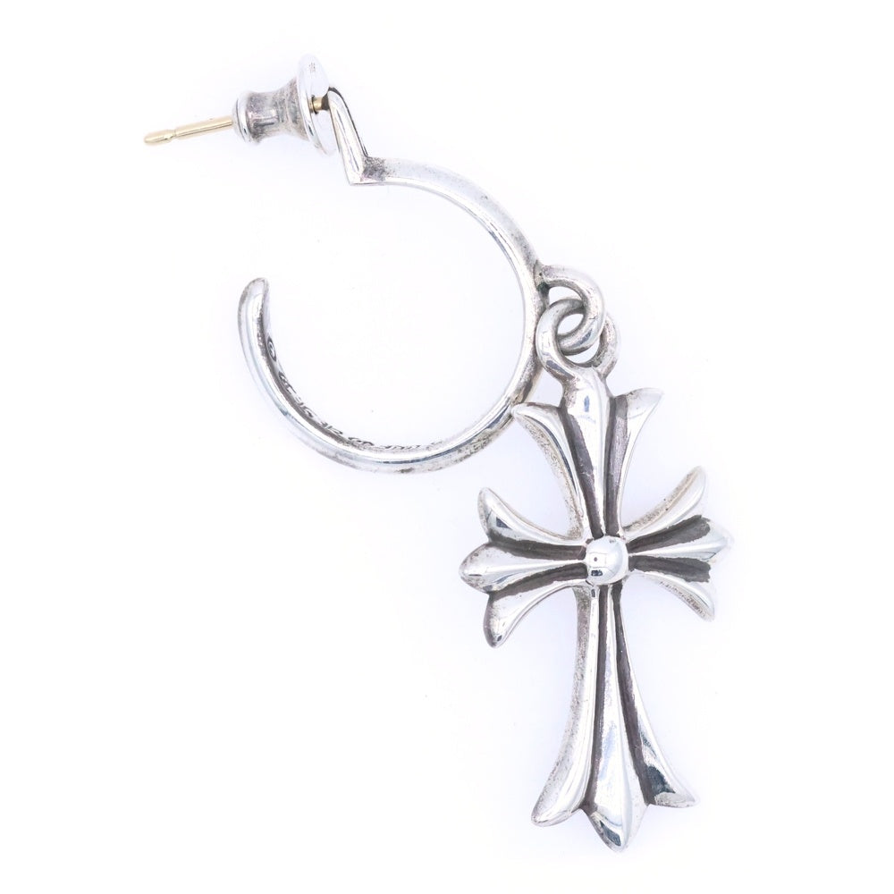 CHROME HEARTS(クロムハーツ) TINY CH CROSS タイニーCHクロス フープピアス シルバー BCA115