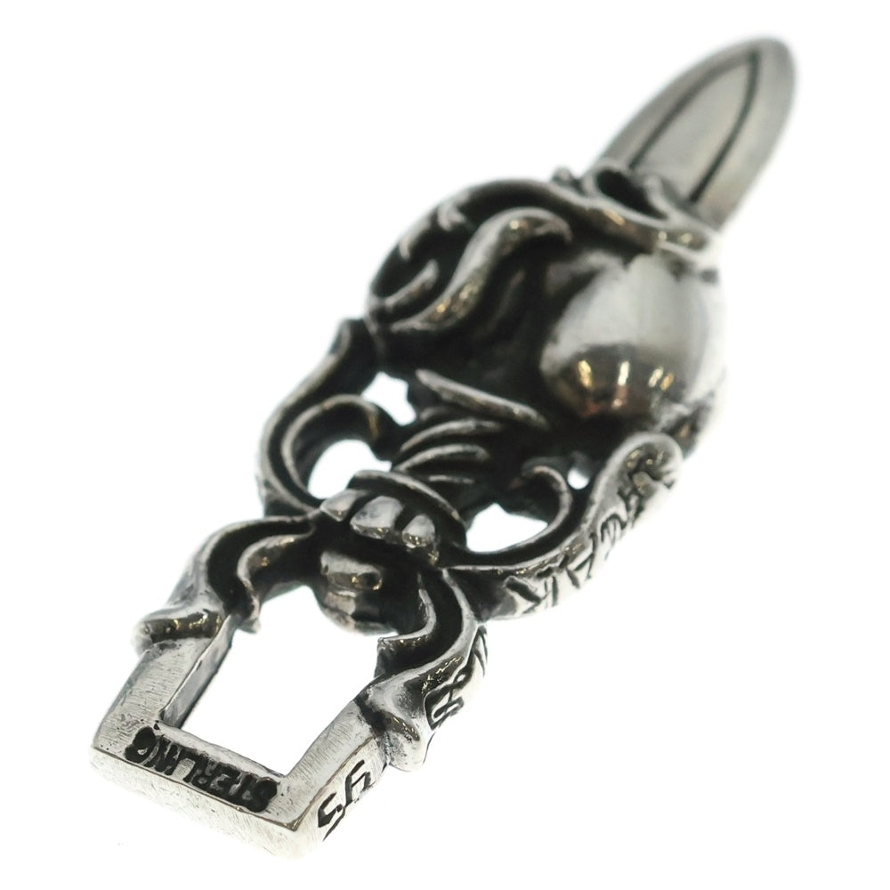 CHROME HEARTS(クロムハーツ) DAGGER HEART ダガーハート ペンダントトップ シルバー BCA243