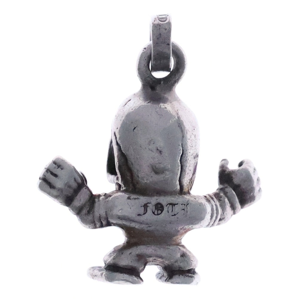 CHROME HEARTS(クロムハーツ) TINY FOTI HARRIS TEETER 2P DIA タイニーハリスティータ ダイヤ チャーム ペンダントトップ シルバー