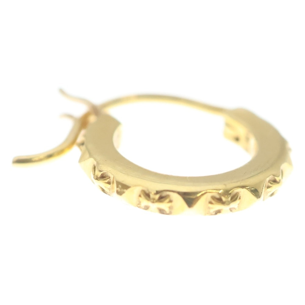 CHROME HEARTS(クロムハーツ) 22K TINY TFP HOOP トゥルーファッキンパンク タイニー フープピアス ゴールド