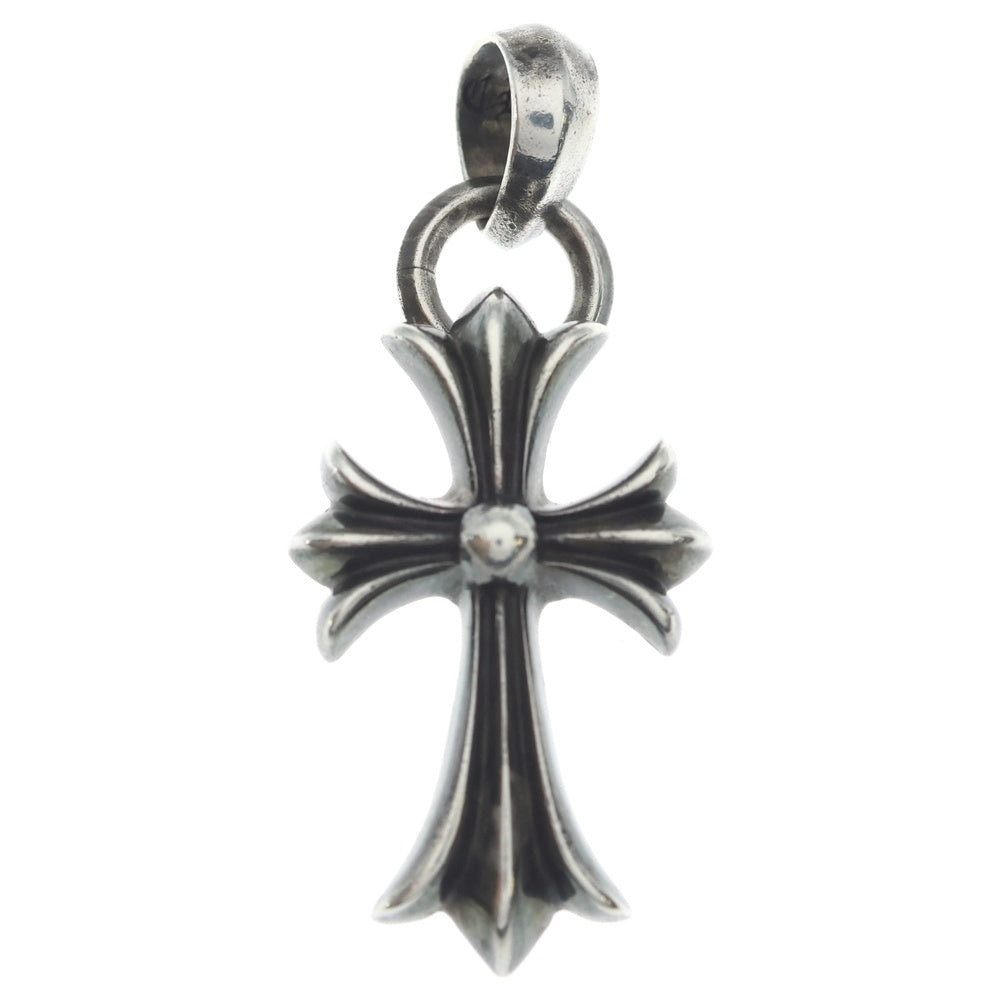 CHROME HEARTS(クロムハーツ) CH CRS SML W/BALE Wベイル スモールCHクロス ペンダントトップ シルバー BCA218