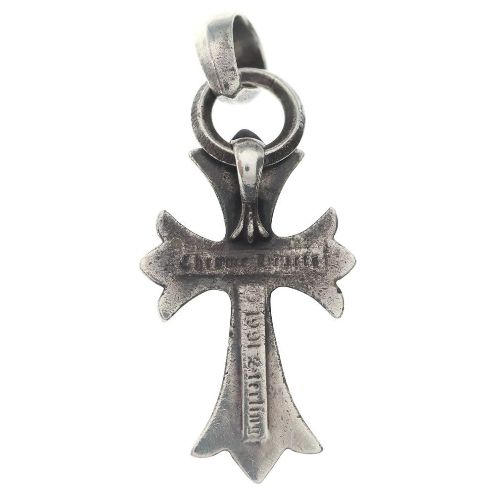 CHROME HEARTS(クロムハーツ) CH CRS SML W/BALE Wベイル スモールCHクロス ペンダントトップ シルバー BCA218