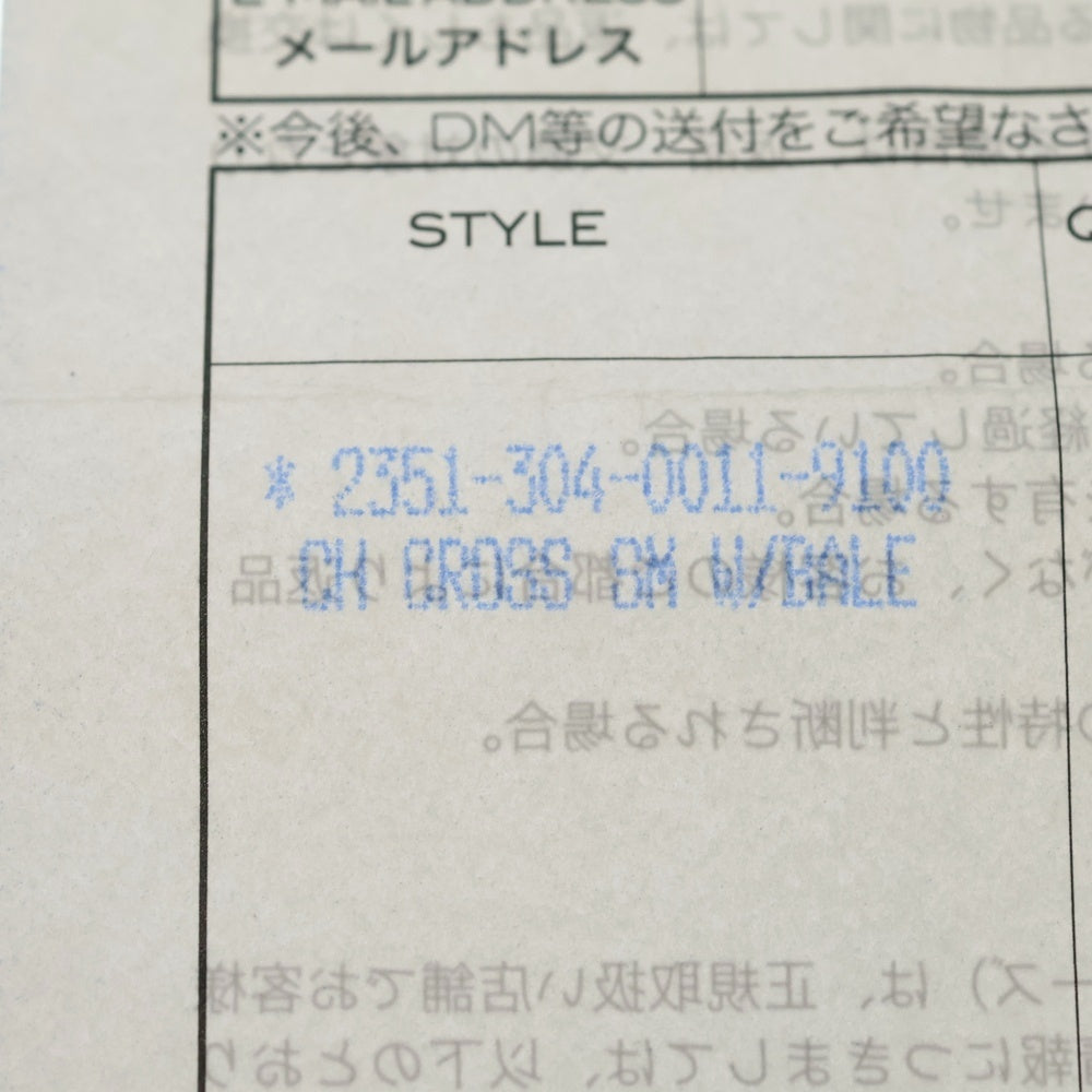 CHROME HEARTS(クロムハーツ) CH CRS SML W/BALE Wベイル スモールCHクロス ペンダントトップ シルバー BCA218