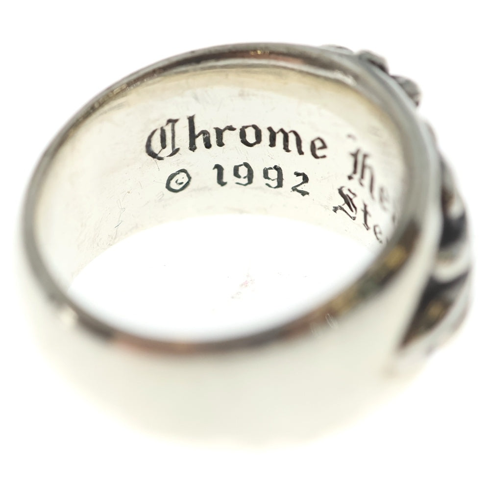 CHROME HEARTS(クロムハーツ) FLRL CRS フローラルクロス リング シルバー BCA346