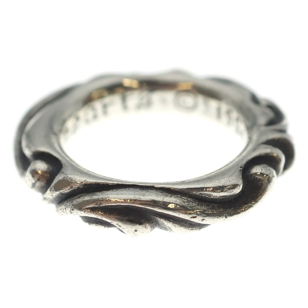 CHROME HEARTS(クロムハーツ) SCRL BAND スクロールバンド リング シルバー BCA351