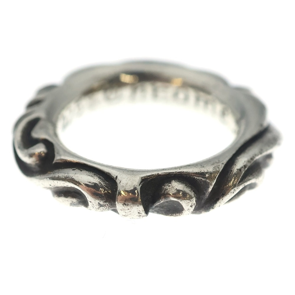 CHROME HEARTS(クロムハーツ) SCRL BAND スクロールバンド リング シルバー BCA351