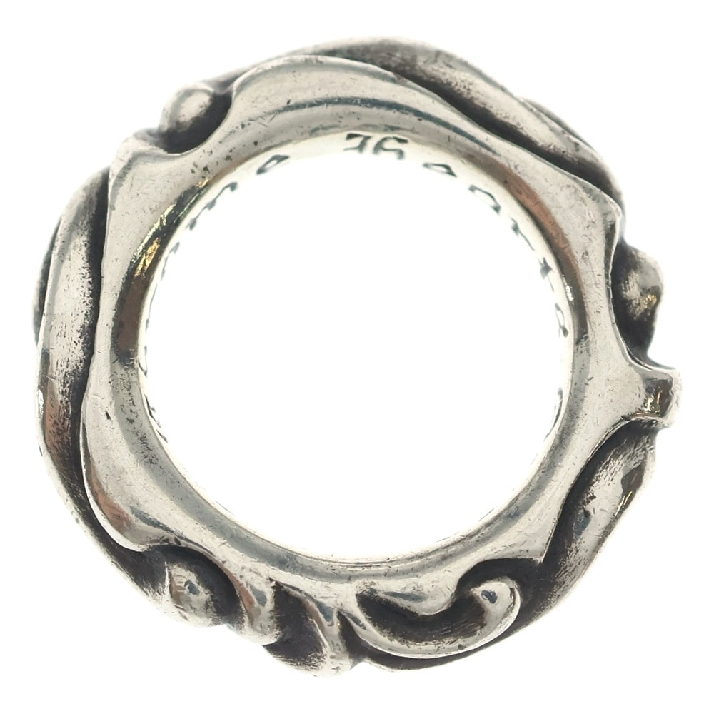 CHROME HEARTS(クロムハーツ) SCRL BAND スクロールバンド リング シルバー BCA351