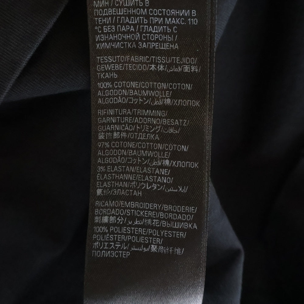 BALENCIAGA(バレンシアガ) Destroy Inside Out T-Shirt 720198 TQVP3 デストロイ インサイドアウト オーバーサイズ半袖Tシャツ ブラック