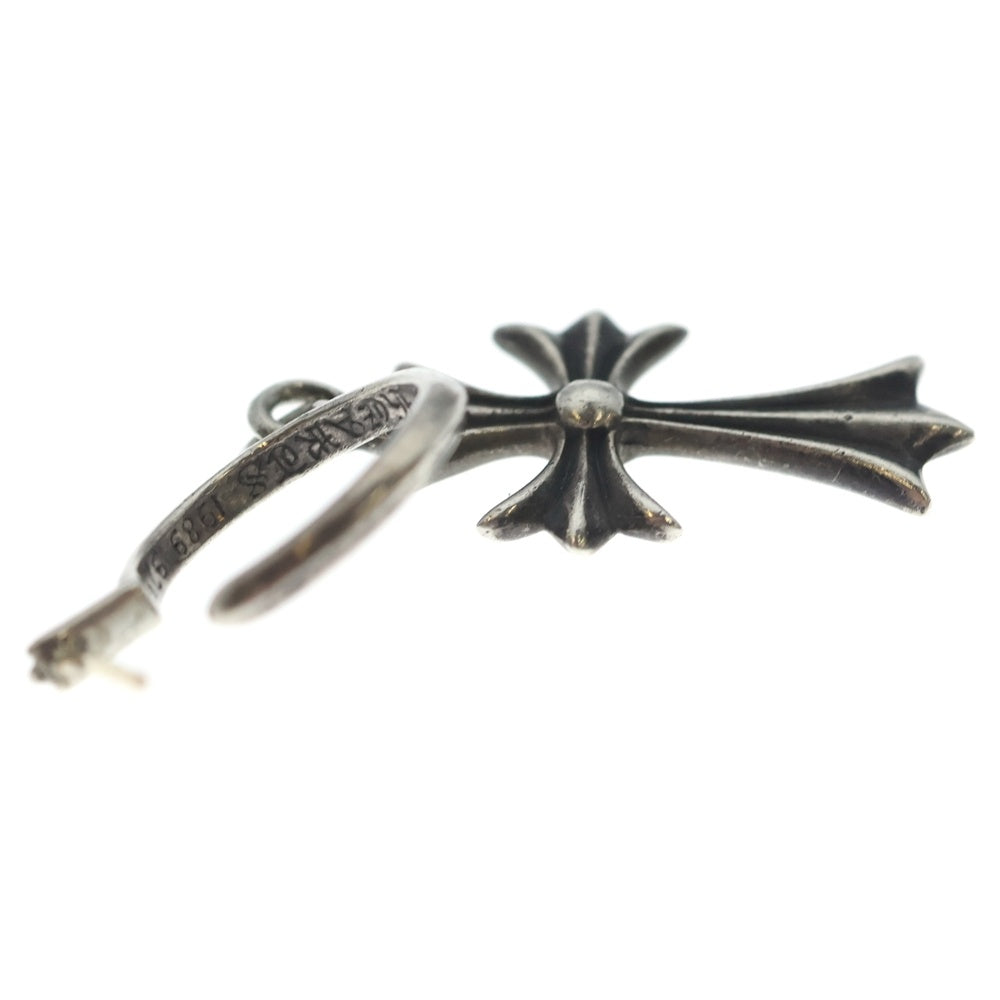 CHROME HEARTS(クロムハーツ) TINY CH CROSS タイニーCHクロス フープピアス シルバー BCA115