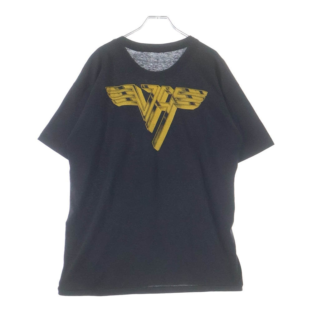 VINTAGE(ヴィンテージ) 80s VAN HALEN OU812 WORLD TOUR ワールドツアー ヴィンテージTシャツ 半袖カットソー ブラック