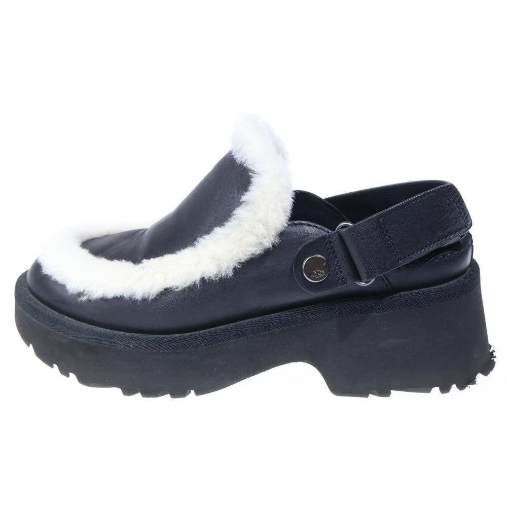 UGG(アグ) SMEE LEATHER CLOG エスミーレザークロッグ シューズ サンダル 1171507 ブラック