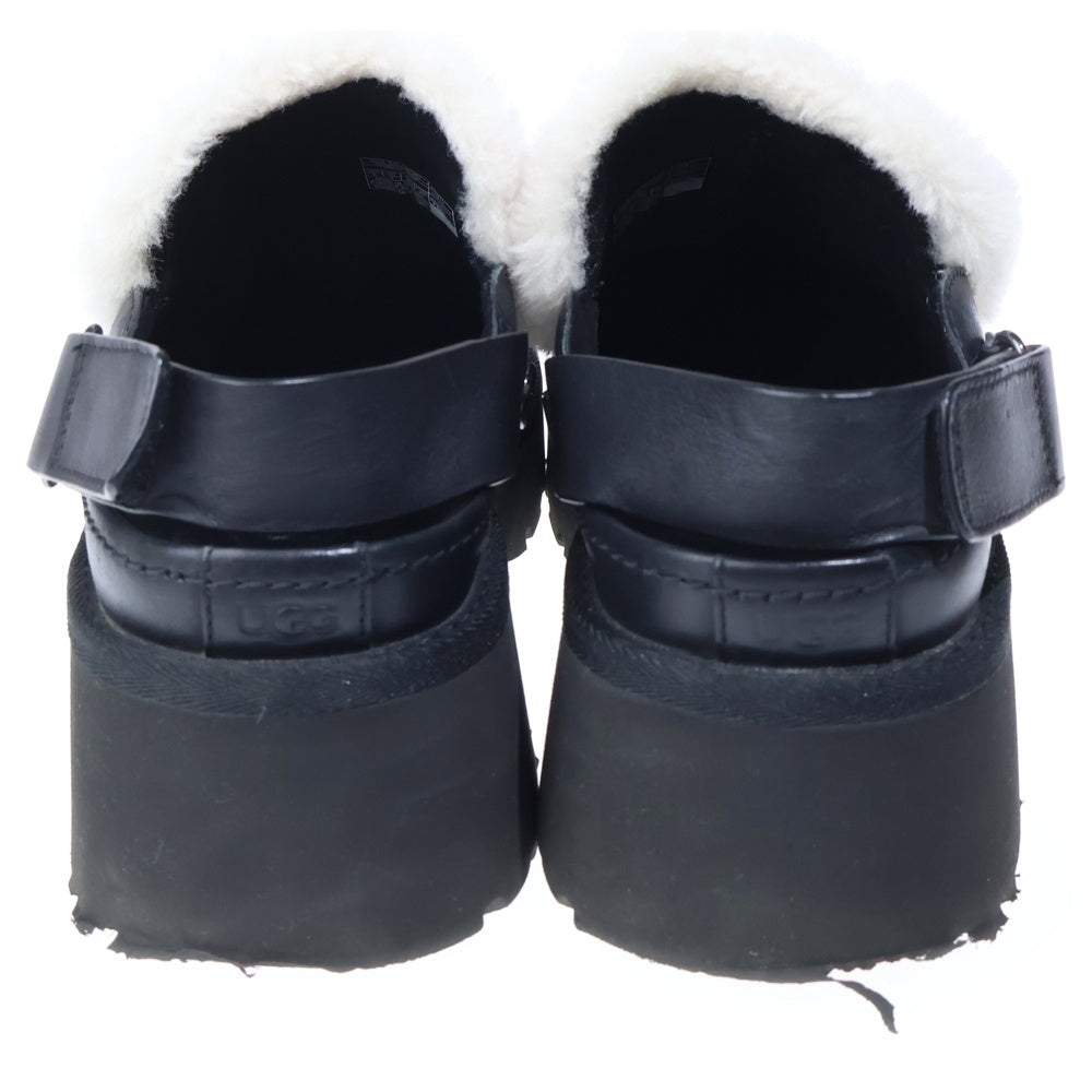 UGG(アグ) SMEE LEATHER CLOG エスミーレザークロッグ シューズ サンダル 1171507 ブラック