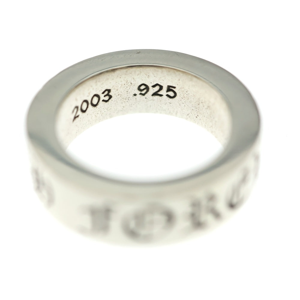 CHROME HEARTS(クロムハーツ) 6mm SPACER FOREVER 6mmスペーサーリング フォーエバーシルバーBCA337 レディース