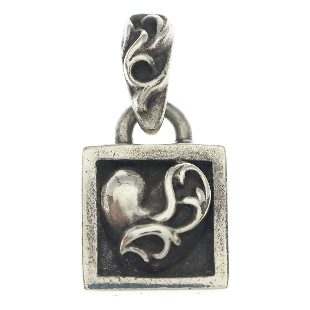 CHROME HEARTS(クロムハーツ) FRAMED HEART フレームドハート チャーム ペンダントトップ シルバー BCA273