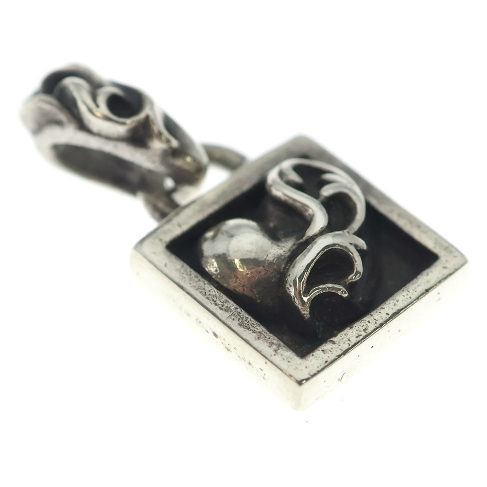 CHROME HEARTS(クロムハーツ) FRAMED HEART フレームドハート チャーム ペンダントトップ シルバー BCA273
