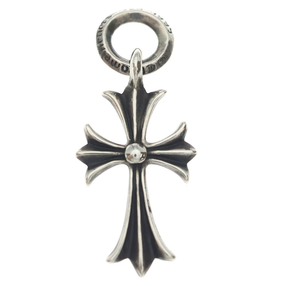 CHROME HEARTS(クロムハーツ) TINY CH CROSS タイニーCHクロス オールド チャーム ネックレストップ シルバー BCA382